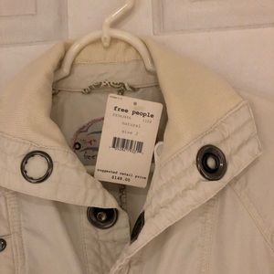 Free People Trench Jacket Coat size 2 NWT